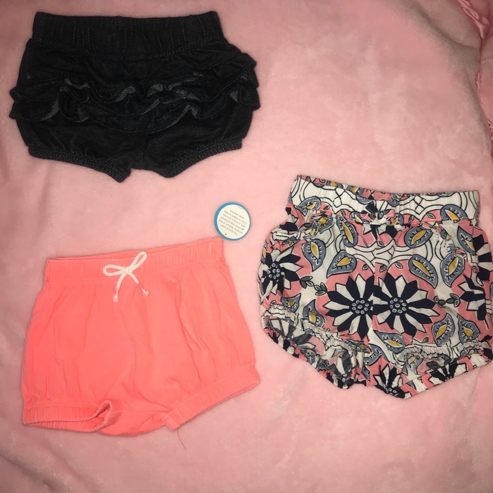 Baby girl shorts set